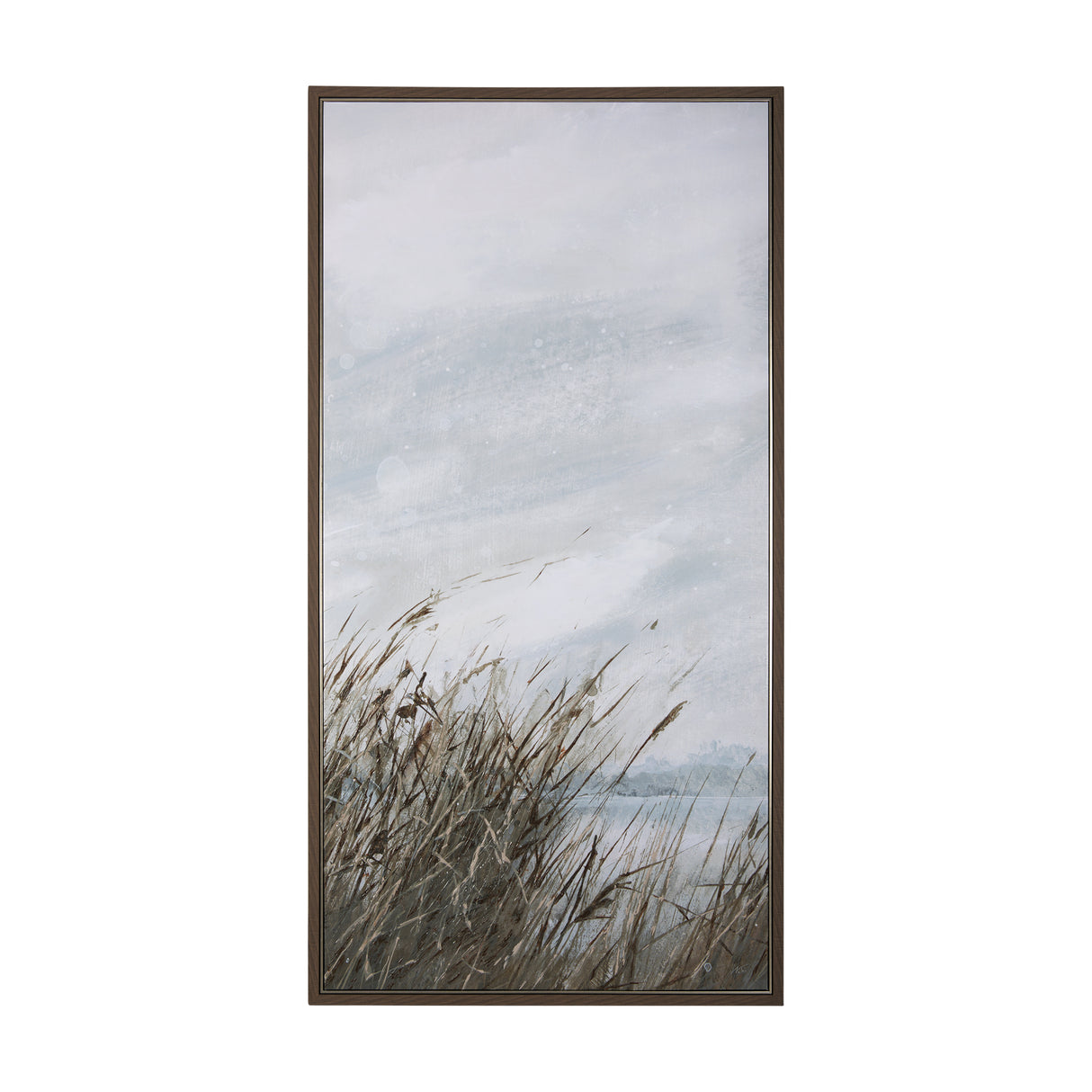 Chilly Breeze I by Mercana Studio a Hand Embellished Textured Framed Canvas from Mercana - Luna Furniture
