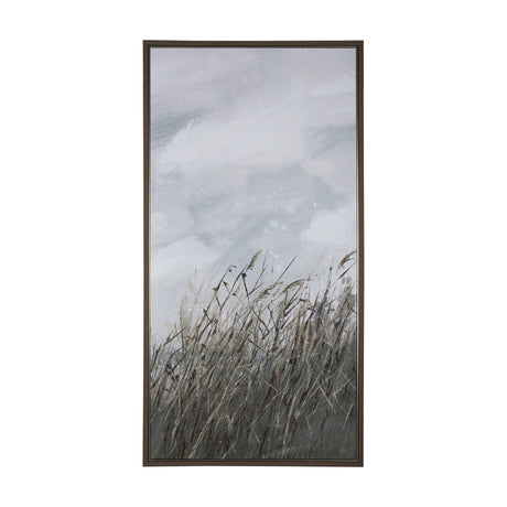 Chilly Breeze I by Mercana Studio a Hand Embellished Textured Framed Canvas from Mercana - Luna Furniture