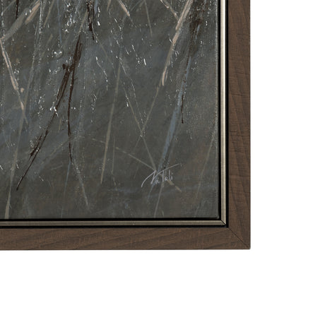 Chilly Breeze I by Mercana Studio a Hand Embellished Textured Framed Canvas from Mercana - Luna Furniture