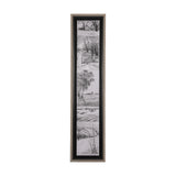 Countryside Sketches I by Ariana a Hand Embellished Textured Framed Art Print from Mercana - Luna Furniture