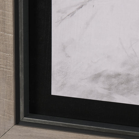 Countryside Sketches I by Ariana a Hand Embellished Textured Framed Art Print from Mercana - Luna Furniture
