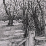 Countryside Sketches I by Ariana a Hand Embellished Textured Framed Art Print from Mercana - Luna Furniture