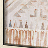 Aztec II by Mercana Studio a Hand Embellished Textured Framed Art Print from Mercana - Luna Furniture