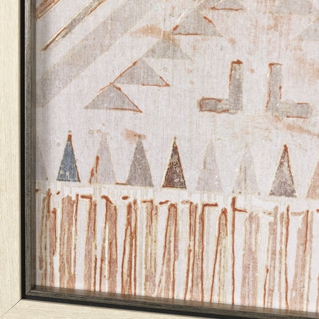 Aztec II by Mercana Studio a Hand Embellished Textured Framed Art Print from Mercana - Luna Furniture