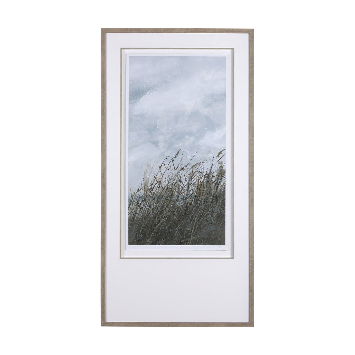 Chilly Breeze II by Natali a Hand Embelished Textured Framed Art Print Matted under Glass from Mercana - Luna Furniture