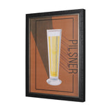 Beer Poster Pilsner by Mercana Studio a Hand Embellished Textured Framed Art Print from Mercana - Luna Furniture