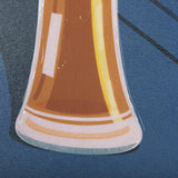 Beer Poster Wheat Ale by Mercana Studio a Hand Embellished Textured Framed Art Print from Mercana - Luna Furniture