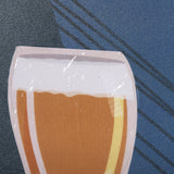 Beer Poster Wheat Ale by Mercana Studio a Hand Embellished Textured Framed Art Print from Mercana - Luna Furniture