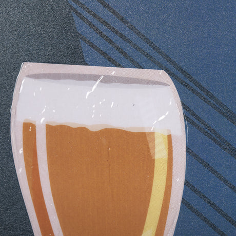 Beer Poster Wheat Ale by Mercana Studio a Hand Embellished Textured Framed Art Print from Mercana - Luna Furniture