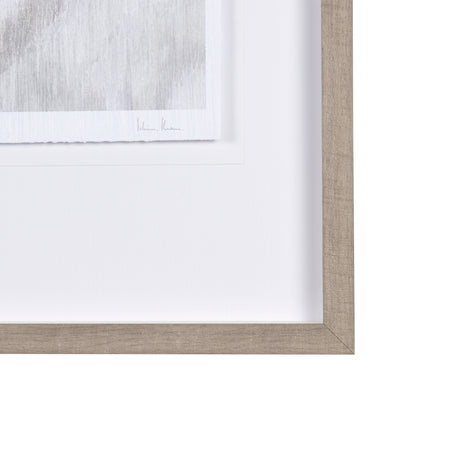 Ikat Patterns V by Silvia Krause a Hand Embellished Textured Framed Art Print Matted under Glass from Mercana - Luna Furniture