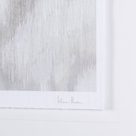 Ikat Patterns V by Silvia Krause a Hand Embellished Textured Framed Art Print Matted under Glass from Mercana - Luna Furniture
