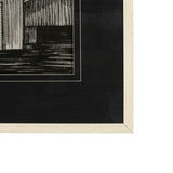 Barn Buildings I by CV a Hand Embellished Textured Framed Art Print Matted under Glass from Mercana - Luna Furniture