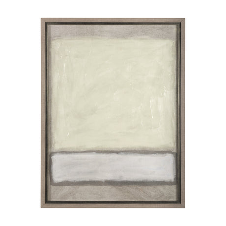 Ecru by Mercana Studio a Hand Embellished Textured Framed Art Photograph Matted under Glass from Mercana - Luna Furniture