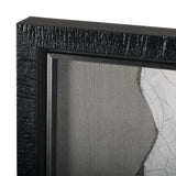 Fusion by Mercana Studio a Hand Embellished Textured Framed Art Photograph Matted under Glass from Mercana - Luna Furniture