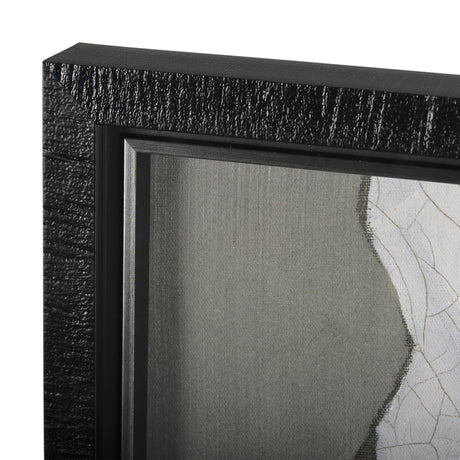 Fusion by Mercana Studio a Hand Embellished Textured Framed Art Photograph Matted under Glass from Mercana - Luna Furniture