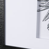 Dahlia Study - Detail by Mercana Studio Hand Embellished Textured Framed Art Photo Matted under Glas from Mercana - Luna Furniture