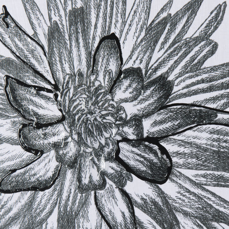 Dahlia Study - Detail by Mercana Studio Hand Embellished Textured Framed Art Photo Matted under Glas from Mercana - Luna Furniture
