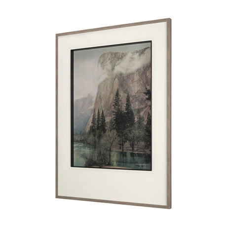 El Capitan by Mercana Studio a Hand Embellished Textured Framed Art Photograph Matted under Glass from Mercana - Luna Furniture