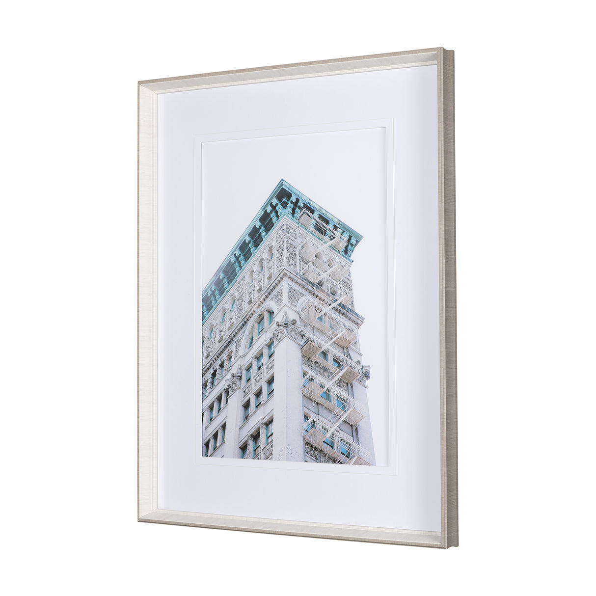 An Ornate Touch by Mercana Studio a Hand Embellished Textured Framed Art Photo Matted under Glass from Mercana - Luna Furniture