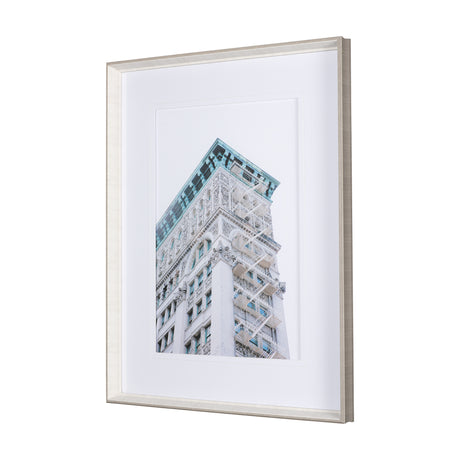 An Ornate Touch by Mercana Studio a Hand Embellished Textured Framed Art Photo Matted under Glass from Mercana - Luna Furniture