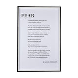 Fear by Mercana Studio a Hand Embellished Textured Framed Art Photograph Matted under Glass from Mercana - Luna Furniture
