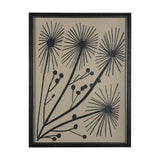 Simple Floral - Grow by Mercana Studio Hand Embellished Textured Framed Art Photo Matted under Glass from Mercana - Luna Furniture