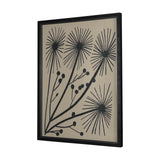 Simple Floral - Grow by Mercana Studio Hand Embellished Textured Framed Art Photo Matted under Glass from Mercana - Luna Furniture