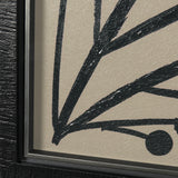 Simple Floral - Grow by Mercana Studio Hand Embellished Textured Framed Art Photo Matted under Glass from Mercana - Luna Furniture