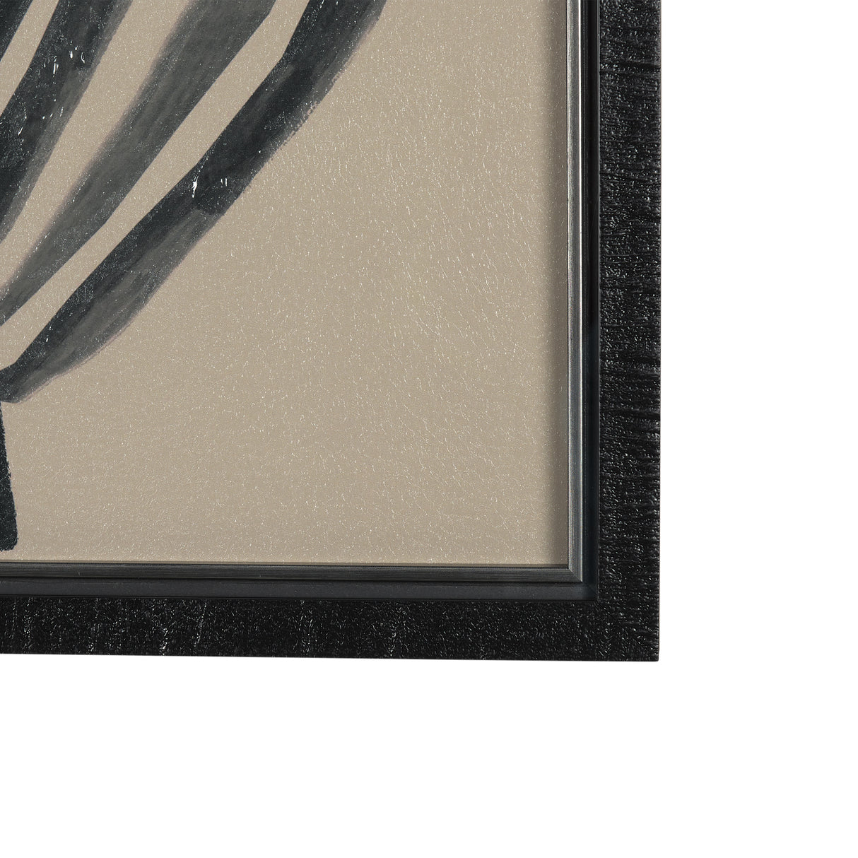 Simple Floral - Bloom by Mercana Studio Hand Embellished Textured Framed Art Photo Matted under Glas from Mercana - Luna Furniture
