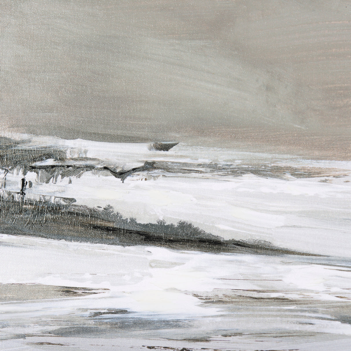 Rainy Day Inspiration II by Mercana Studio a Hand Embellished Textured Framed Art Print from Mercana - Luna Furniture