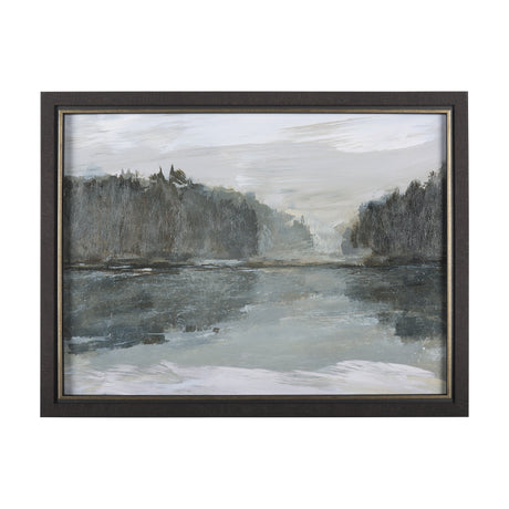 Rainy Day Inspiration IV by Mercana Studio a Hand Embellished Textured Framed Art Print from Mercana - Luna Furniture