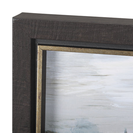 Rainy Day Inspiration IV by Mercana Studio a Hand Embellished Textured Framed Art Print from Mercana - Luna Furniture