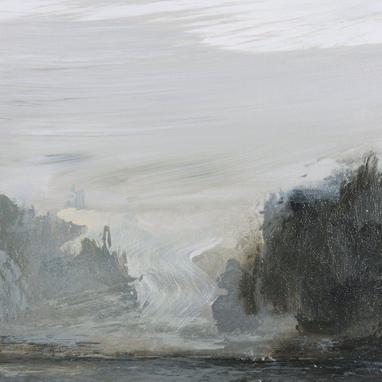 Rainy Day Inspiration IV by Mercana Studio a Hand Embellished Textured Framed Art Print from Mercana - Luna Furniture