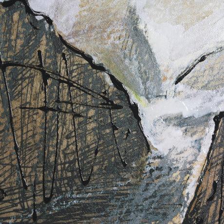 Canyon View by Mercana Studio a Hand Embellished Textured Framed Art Print Matted under Glass from Mercana - Luna Furniture