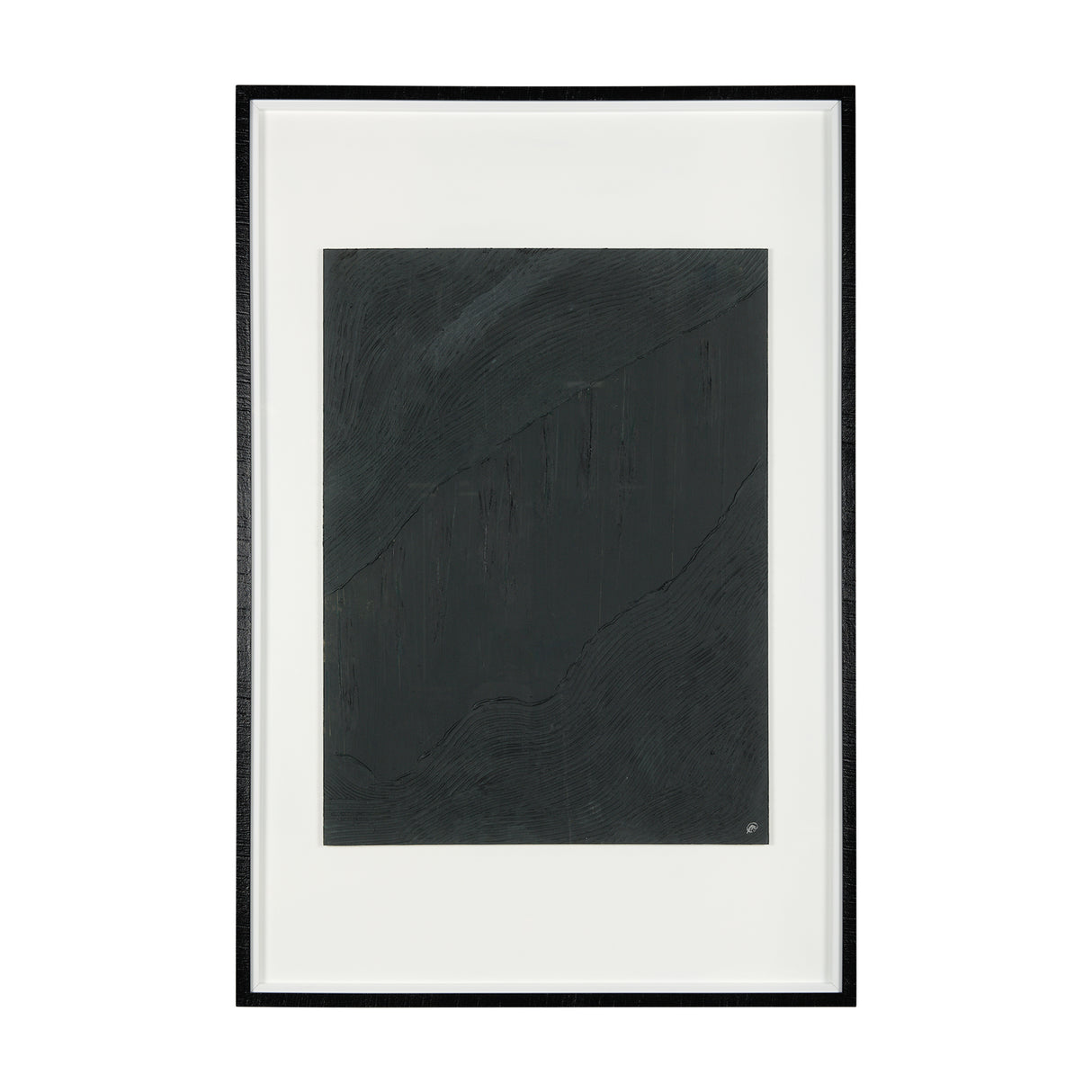 Slate II by Studio M a handmade Original Framed Artwork under Glass from Mercana - Luna Furniture