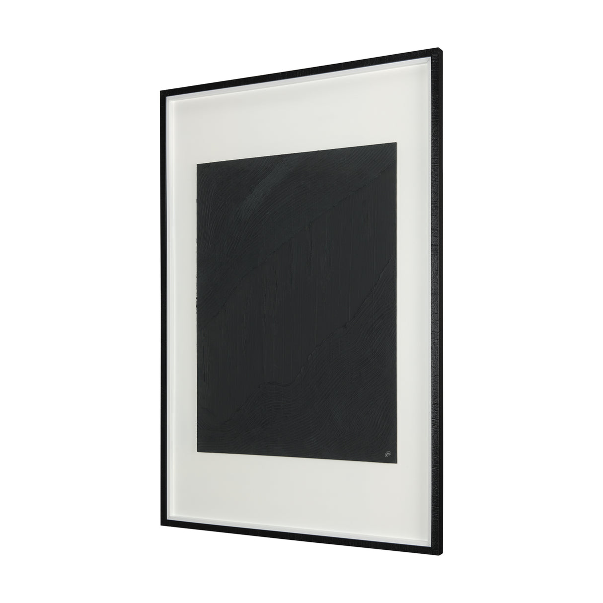 Slate II by Studio M a handmade Original Framed Artwork under Glass from Mercana - Luna Furniture