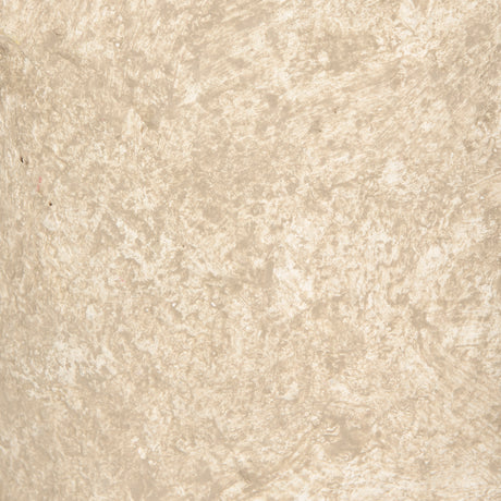 Rama Small Beige Paper Mache Floor Vase from Mercana - Luna Furniture