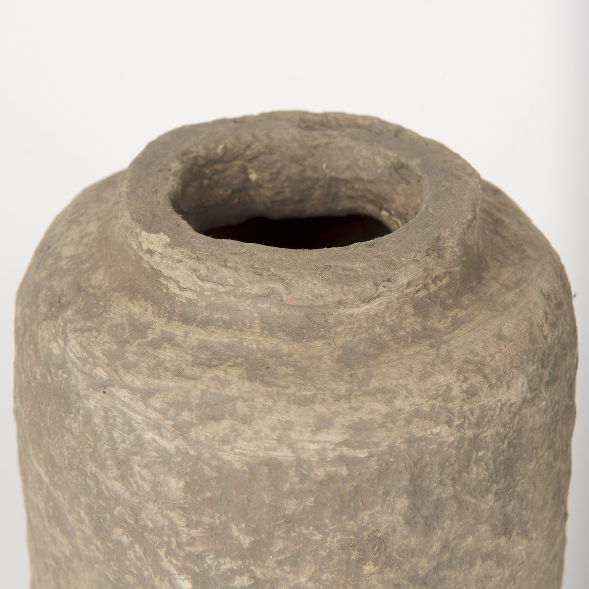 Bala Small Gray Paper Mache Vase from Mercana - Luna Furniture