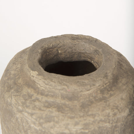 Bala Small Gray Paper Mache Vase from Mercana - Luna Furniture