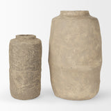 Bala Small Gray Paper Mache Vase from Mercana - Luna Furniture
