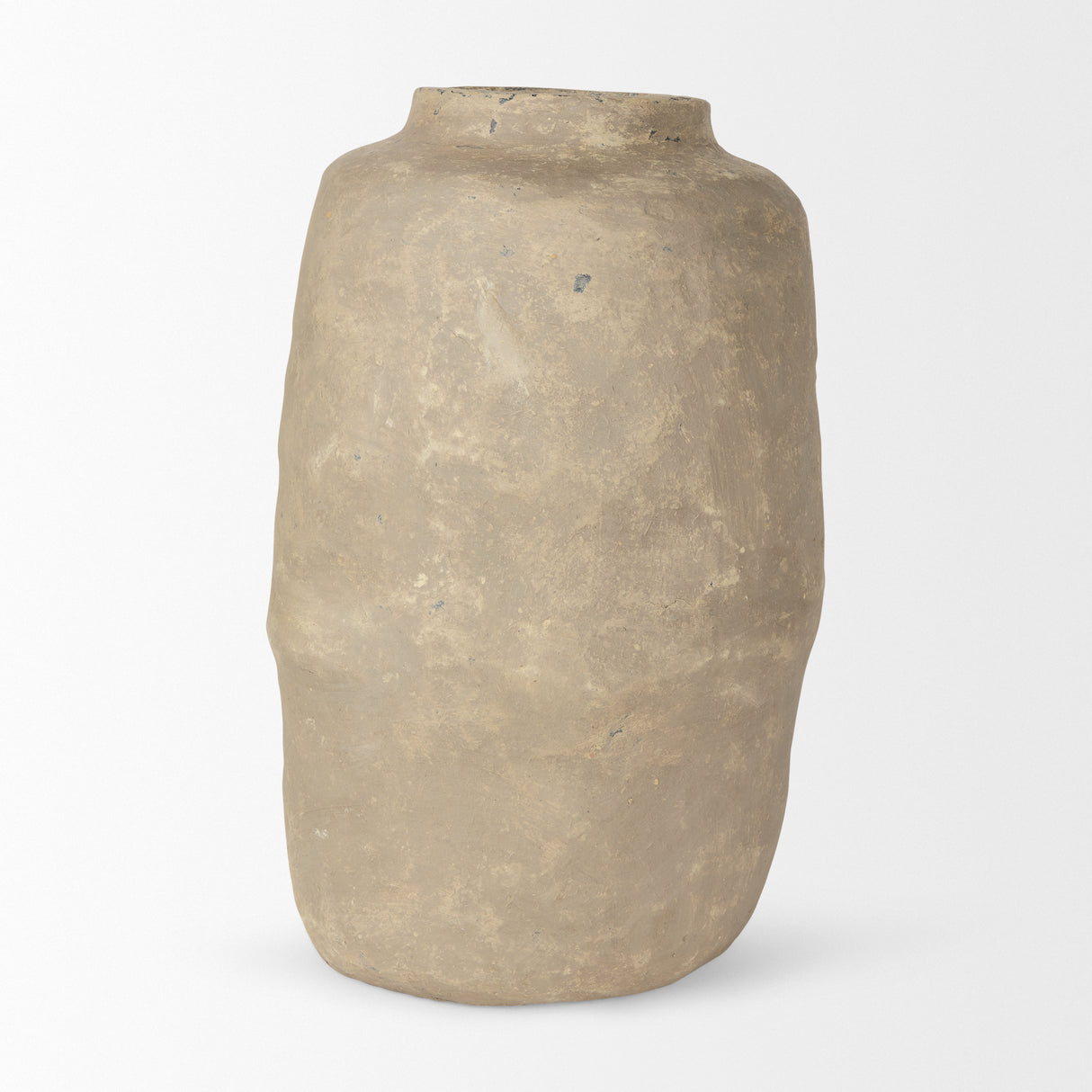 Bala Large Gray Paper Mache Vase from Mercana - Luna Furniture