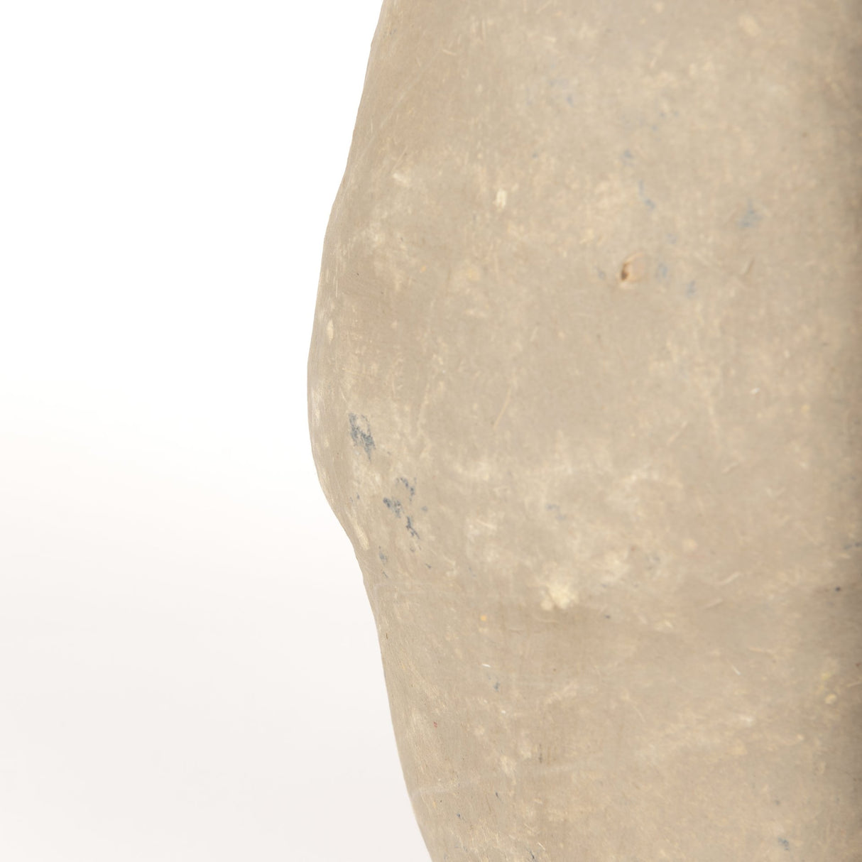Rundal Small Gray Paper Mache Vase from Mercana - Luna Furniture