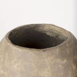 Rundal Large Gray Paper Mache Vase from Mercana - Luna Furniture