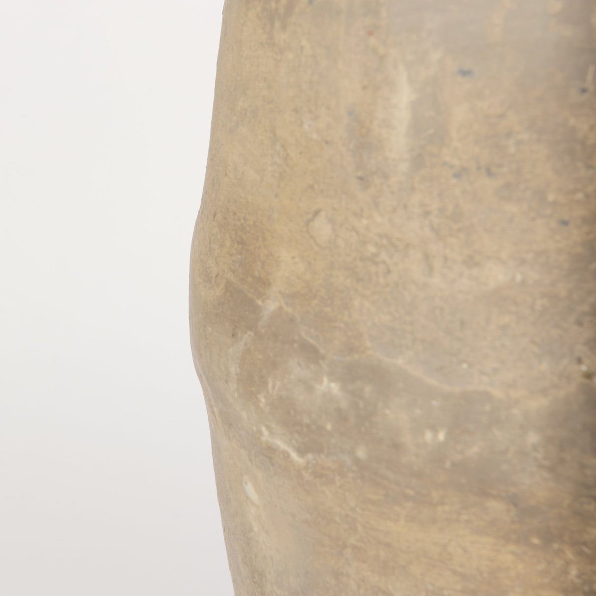 Rundal Large Gray Paper Mache Vase from Mercana - Luna Furniture