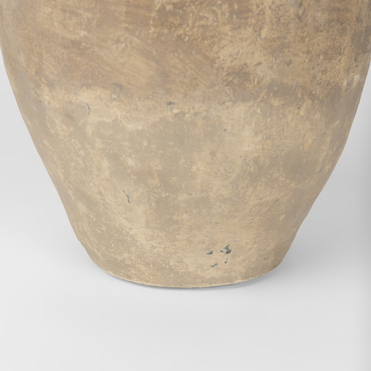 Rundal Large Gray Paper Mache Vase from Mercana - Luna Furniture