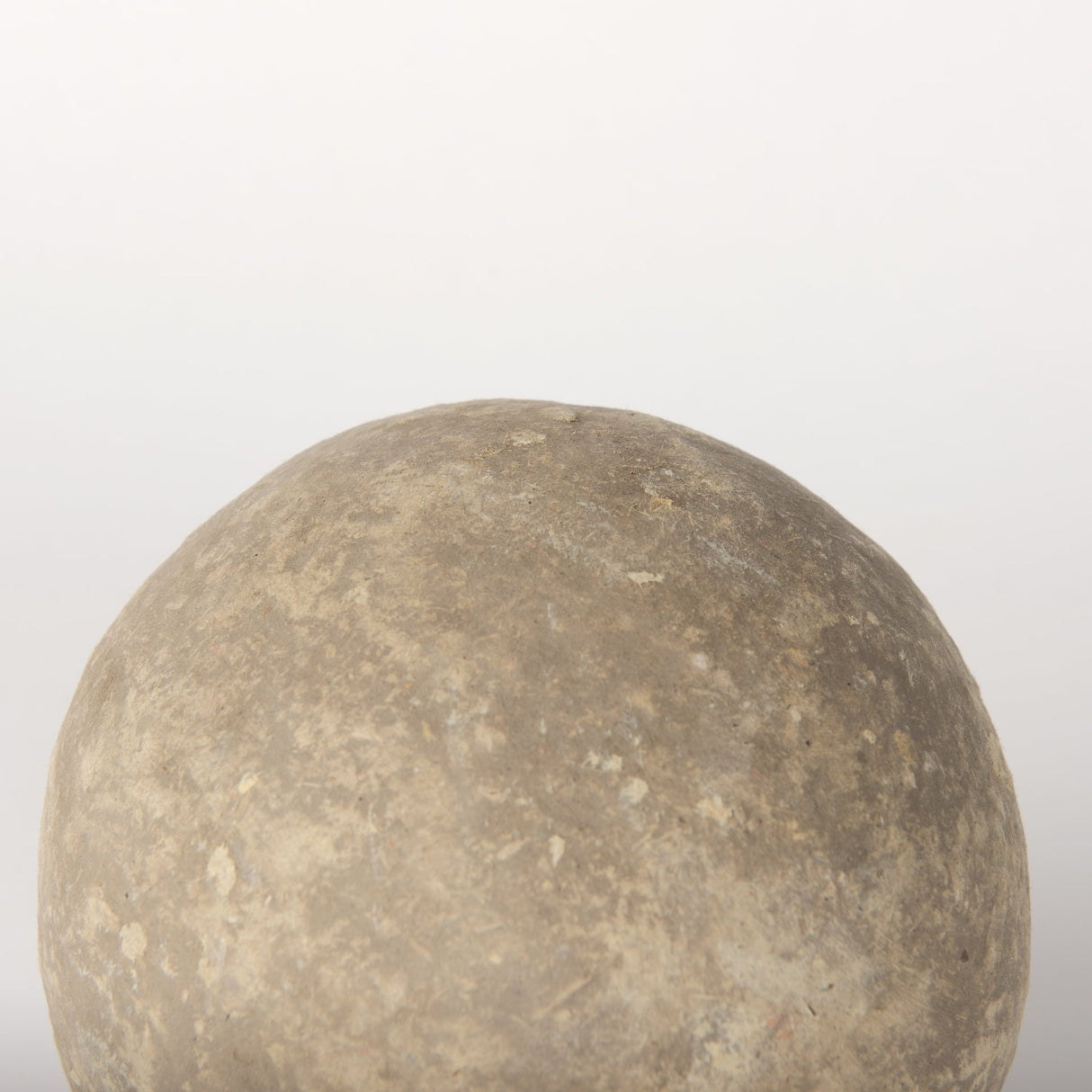 Sunita Set of 3 Gray Paper Mache Orbs from Mercana - Luna Furniture
