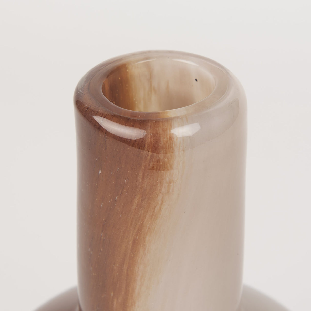 Marans Short Amber Multi-Color Glass Vase from Mercana - Luna Furniture