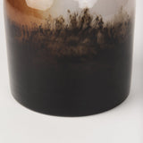 Marans Short Amber Multi-Color Glass Vase from Mercana - Luna Furniture