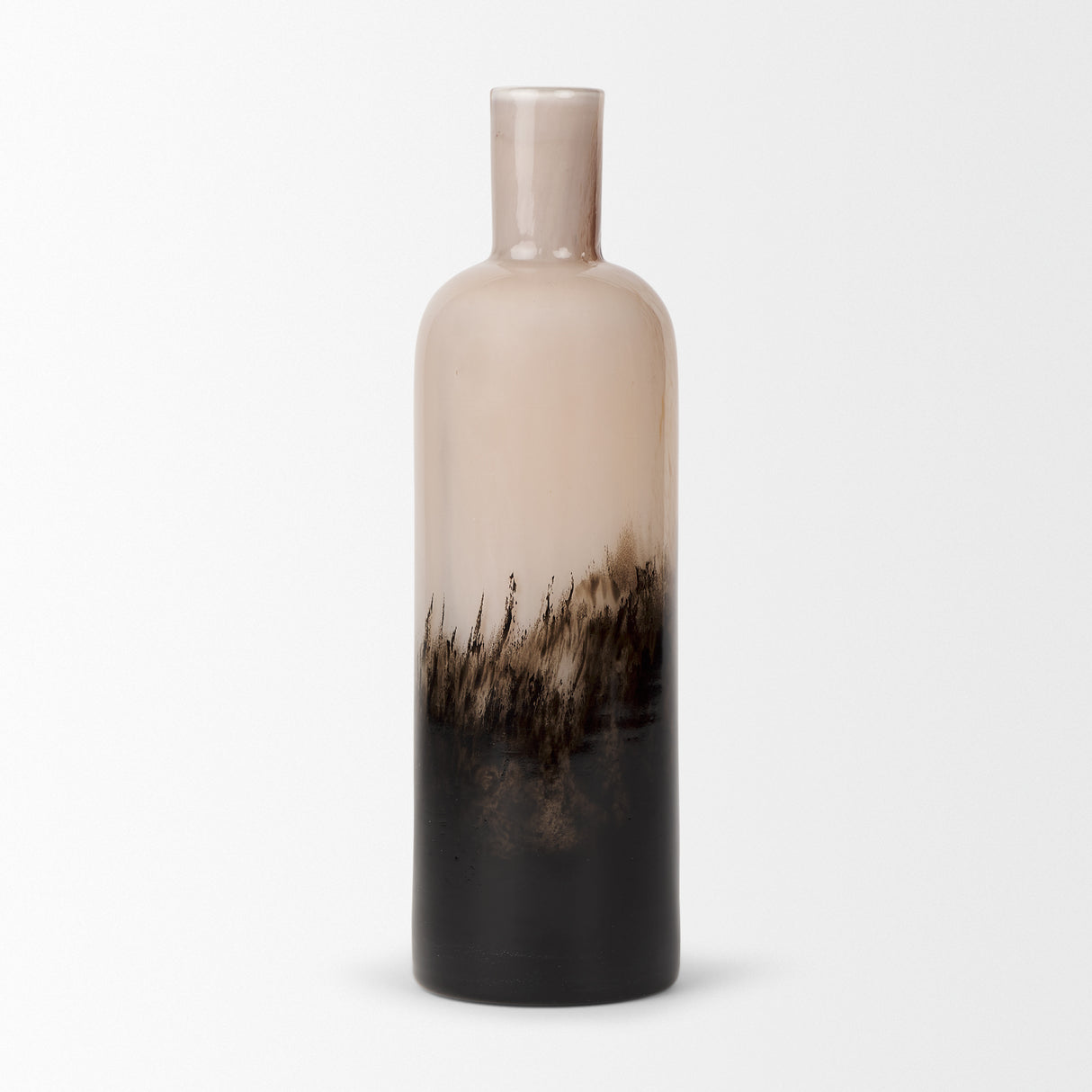 Marans Tall Amber Multi-Color Glass Vase from Mercana - Luna Furniture