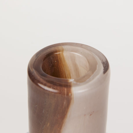 Marans Tall Amber Multi-Color Glass Vase from Mercana - Luna Furniture